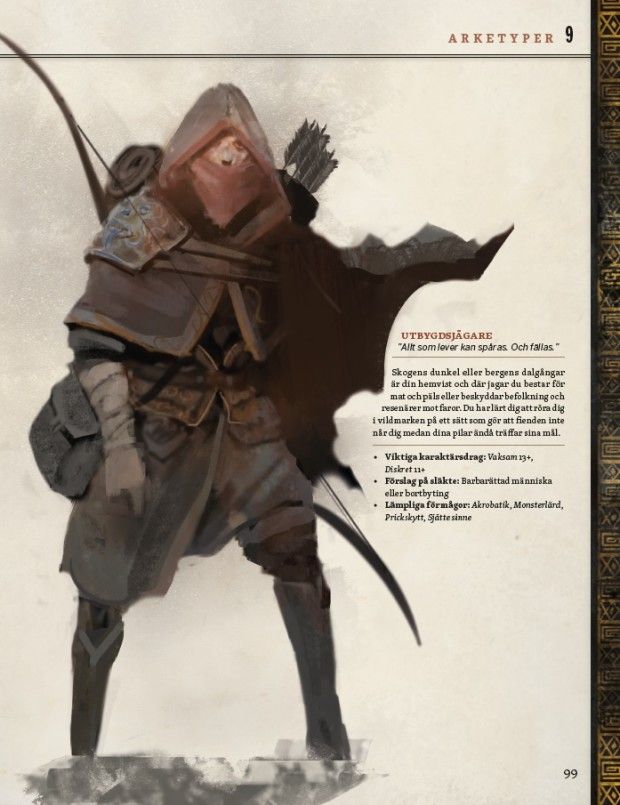 ranger Le classi dei Furfanti di Symbaroum 